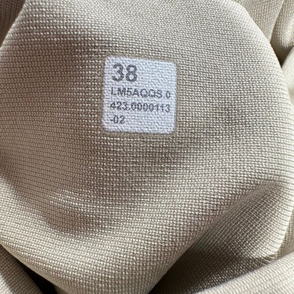 Lululemon ABC Classic-Fit 5-Pocket Pants Men 38X26 Beige Warpstreme Performance - Picture 10 of 11